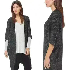 BABATON ATELIER marled Italian Mohar Blend cocoon sweater Sz XXS/M